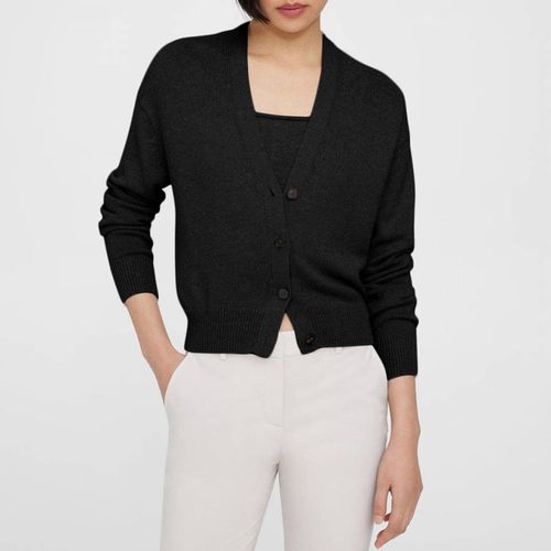 Black Cashmere Blend Cardigan - Theory - Modalova