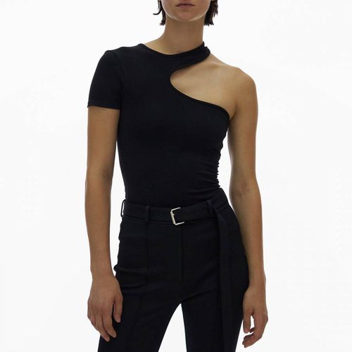 Black Cutout Top - HELMUT LANG - Modalova