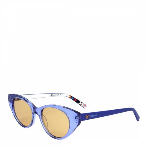 Blue Cat Eye Sunglasses 50mm - Missoni - Modalova