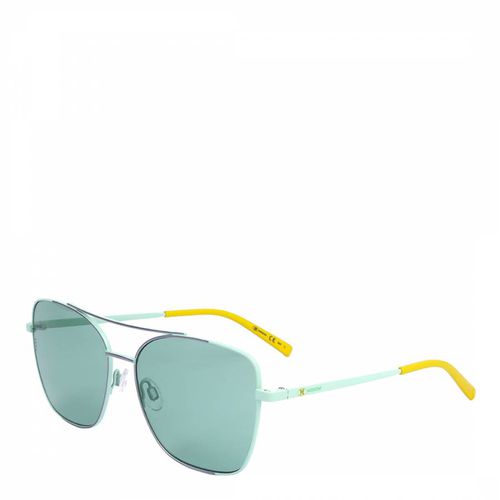 Green Lilac Aviator Sunglasses 57mm - Missoni - Modalova