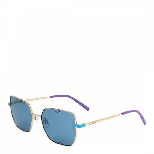 Gold Square Sunglasses 54mm - Missoni - Modalova