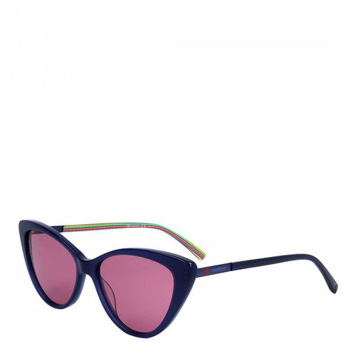 Blue Cat Eye Sunglasses 56mm - Missoni - Modalova