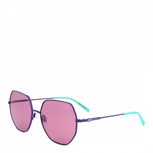 Violet Aqua Roung Sunglasses 57mm - Missoni - Modalova