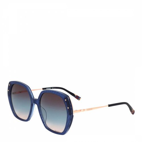 Blue Round Sunglasses 56mm - Missoni - Modalova