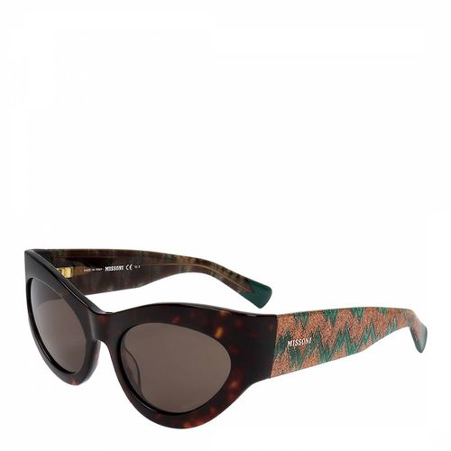 Havana Cat Eye Sunglasses 55mm - Missoni - Modalova