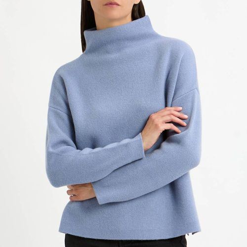 Cashmere Blend Funnel Neck Jumper - N°· Eleven - Modalova