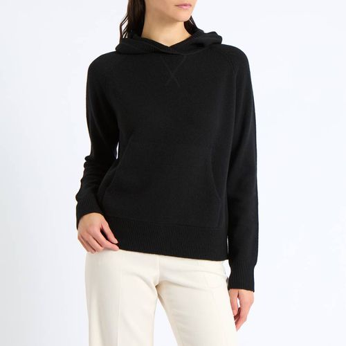 Black Cashmere Blend Hoodie - NÂ°Â· Eleven - Modalova