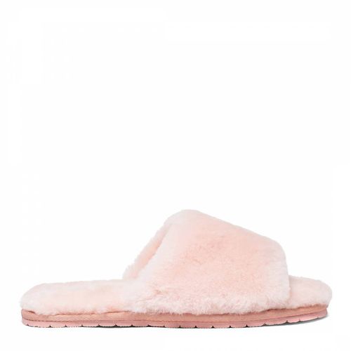 Women's Pink Slider Slippers - Fenlands Sheepskin - Modalova