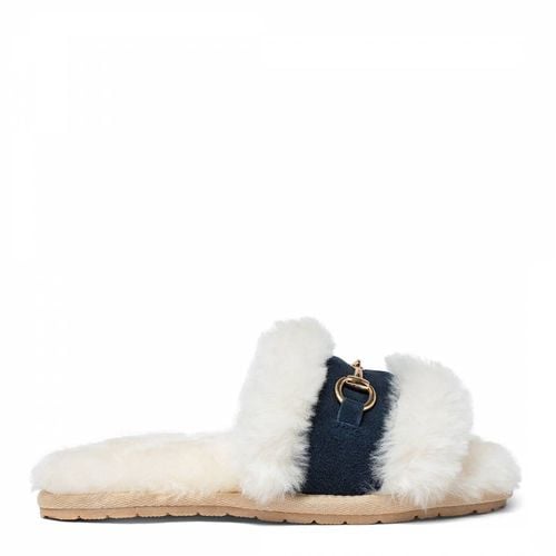 Women's Chain Detail Slipper - Fenlands Sheepskin - Modalova