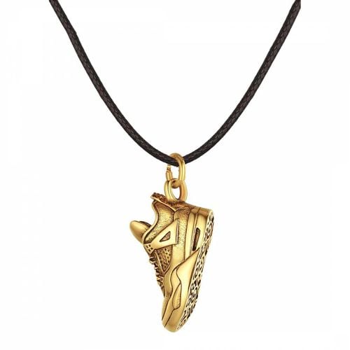 K Gold & Athletic Motif Modern Necklace - Stephen Oliver - Modalova