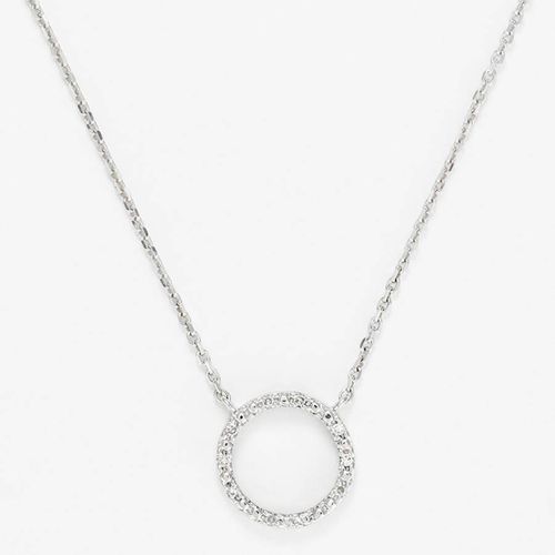 Silver Ronda Diamond Necklace - MUSE - Modalova