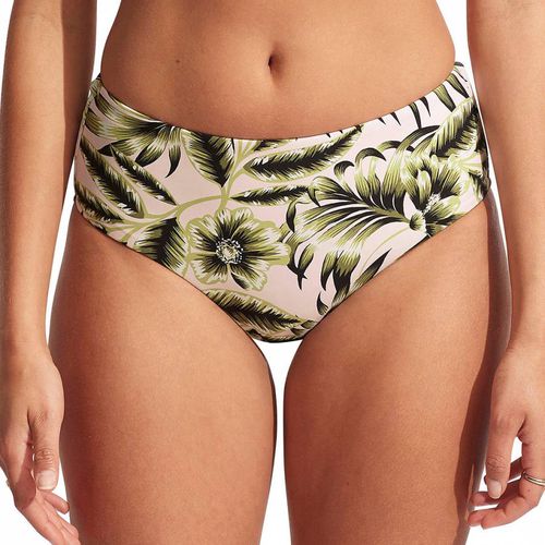 Island In The Sun Wide Side Retro Brief - Seafolly - Modalova