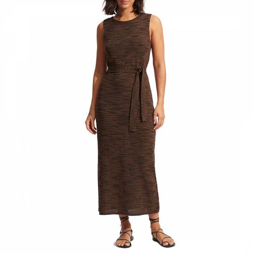 Brown Daybreak Knit Maxi Dress - Seafolly - Modalova