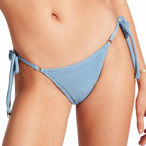 Blue Sea Dive Tie Side Rio Brief - Seafolly - Modalova