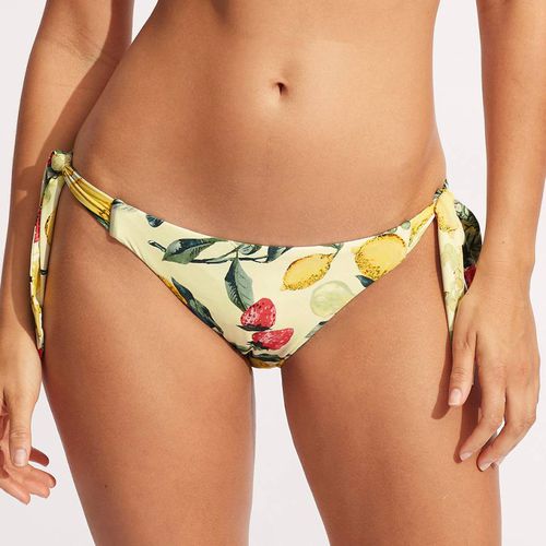 Yellow Lemoncello Tie-Side Brief - Seafolly - Modalova