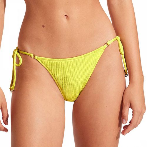 Yellow Sea Dive Tie Side Rio Brief - Seafolly - Modalova