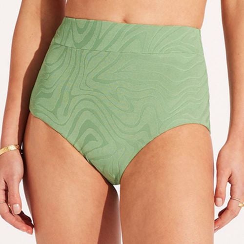 Second Wave High Waisted Brief - Seafolly - Modalova