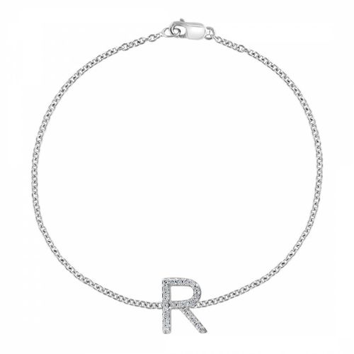 Diamond R Bracelet - Effy - Modalova