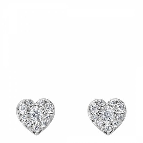 Diamond Heart Earrings - Effy - Modalova