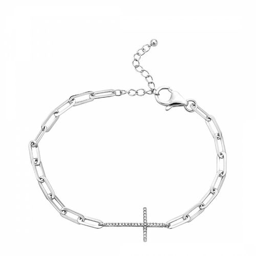 Diamond Cross Bracelet - Effy - Modalova
