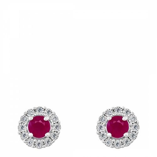 Ruby Stud Earrings - Effy - Modalova