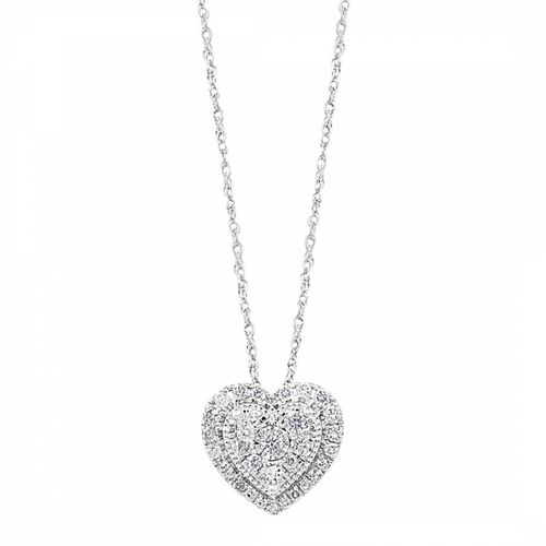 Diamond Heart Pendant Necklace - Effy - Modalova