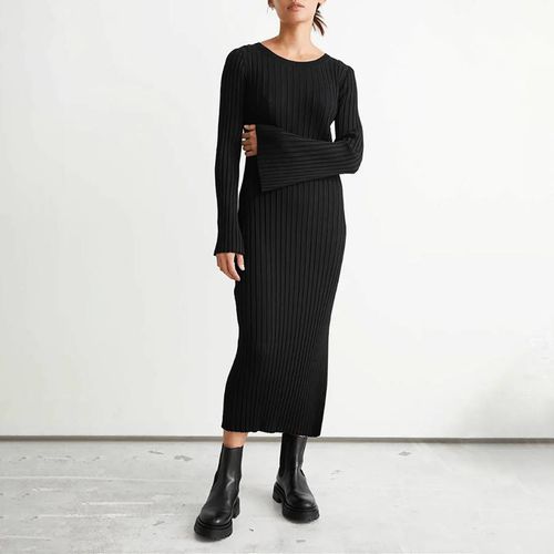 Black Aria Knitted Dress - & Other Stories - Modalova