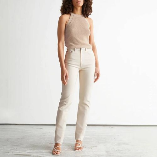 White Favourite Cut Jeans - & Other Stories - Modalova