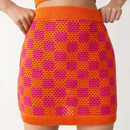 Pink Elayne Crochet Skirt - & Other Stories - Modalova