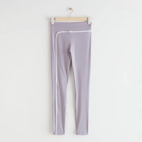 Purple Vita Yoga pants - & Other Stories - Modalova