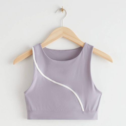 Purple Vita Yoga Bra - & Other Stories - Modalova