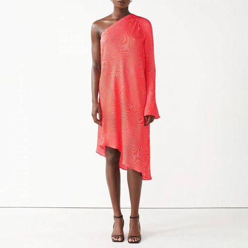 Orange Fern Midi Dress - & Other Stories - Modalova