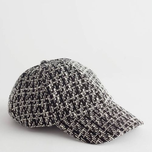 Black Ela Tweed Cap - & Other Stories - Modalova