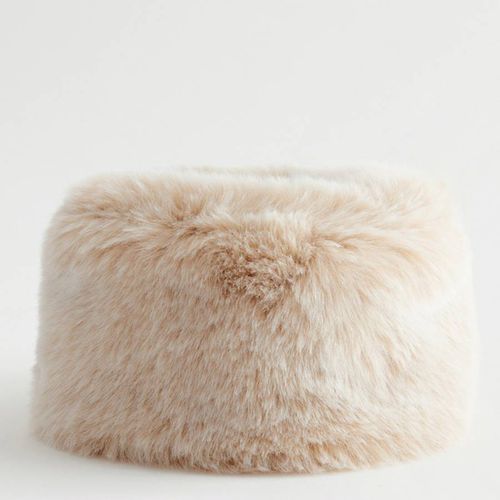 White Moa Faux Fur Hat - & Other Stories - Modalova