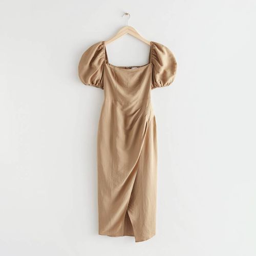 Beige Johan Midi Dress - & Other Stories - Modalova