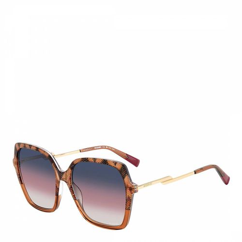 Brown Pattern Sunglasses 57mm - Missoni - Modalova