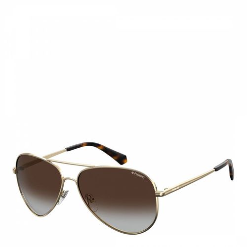 Polaroid Gold Sunglasses 56mm - Polaroid - Modalova