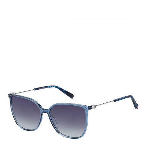 Tommy Hilfiger Blue Sunglasses 57mm - Tommy Hilfiger - Modalova