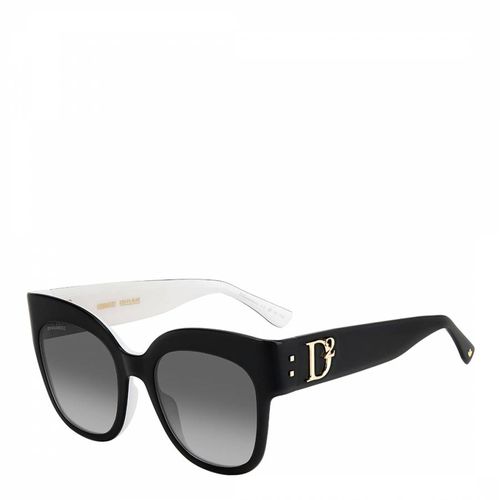 Black White Sunglasses 53mm - DSquared2 - Modalova