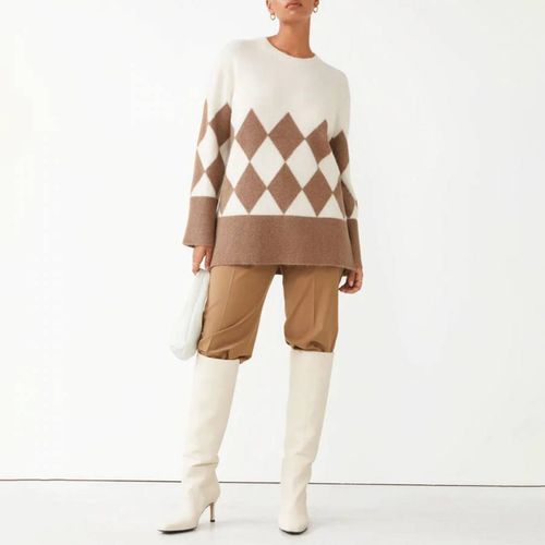 Beige Retta Wool Blend Jumper - & Other Stories - Modalova