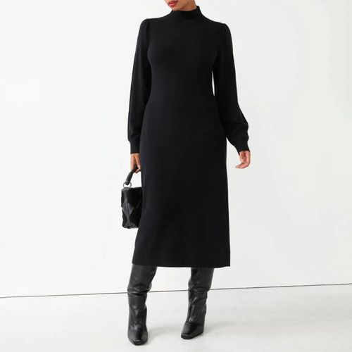 Black Irina Wool Dress - & Other Stories - Modalova