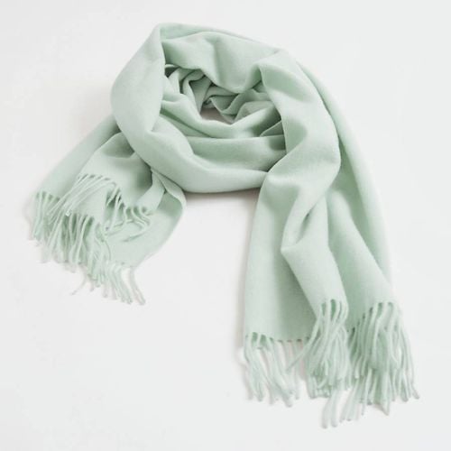 Green Lessebo Wool Scarf - & Other Stories - Modalova