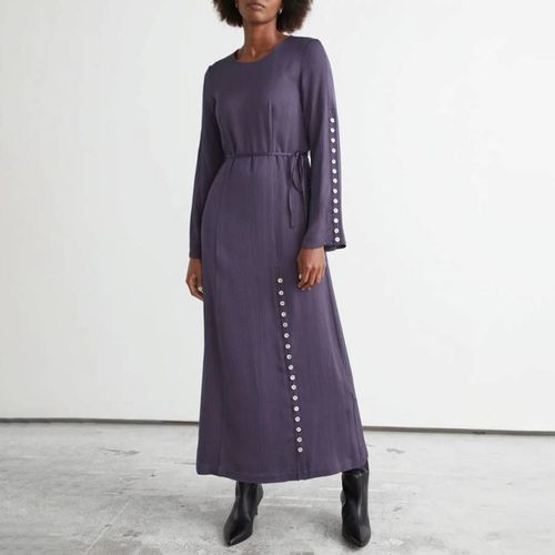 Purple Harper Midi Dress - & Other Stories - Modalova