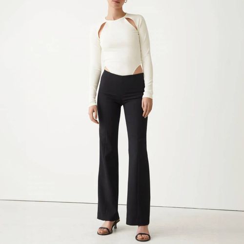 Black Jeanette Low Waist Trousers - & Other Stories - Modalova