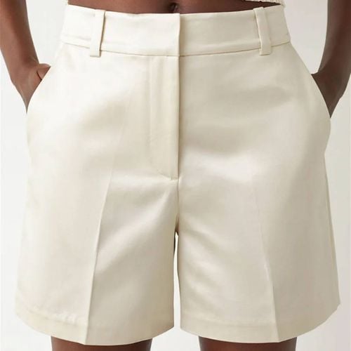 White Adele Cotton Blend Shorts - & Other Stories - Modalova