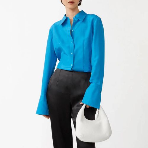 Turquoise Guli Silk Shirt - & Other Stories - Modalova