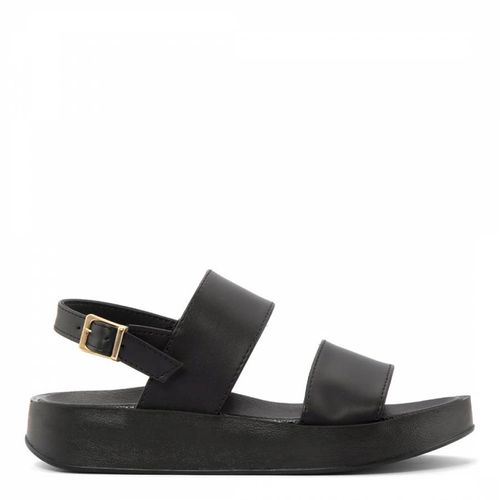Black Double Strap Platform Sandals - Officina55 - Modalova