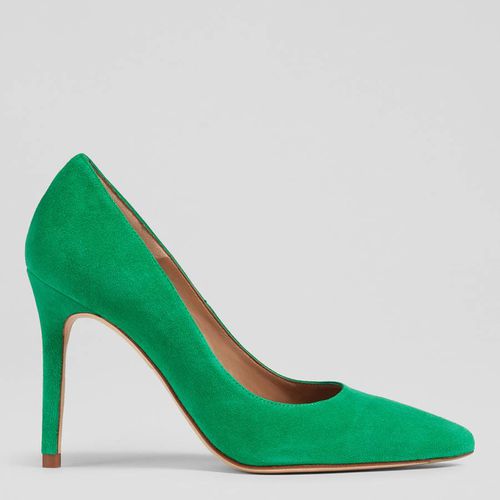 Green Suede Court Heels - L K Bennett - Modalova