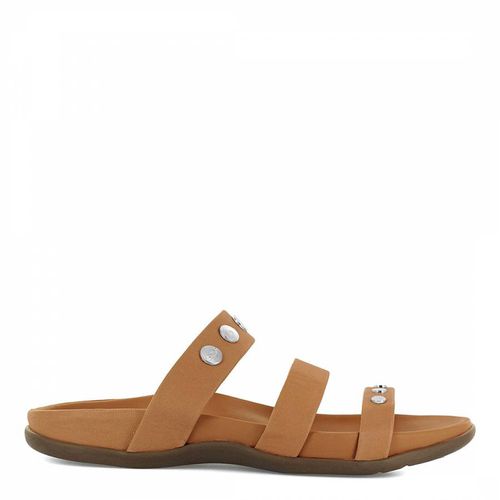 Brown Leather Porto Sandal - Strive Footwear - Modalova