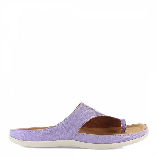Purple Leather Capri II Sandal - Strive Footwear - Modalova